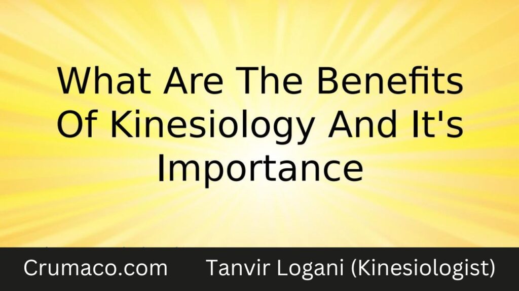 advantages of kinesiology